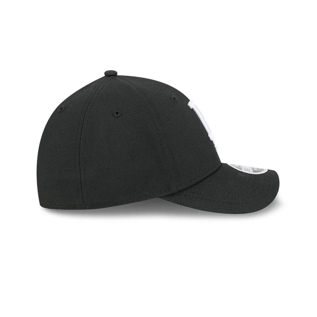 LA Dodgers MLB Black 39THIRTY M-Crown Stretch Fit Cap