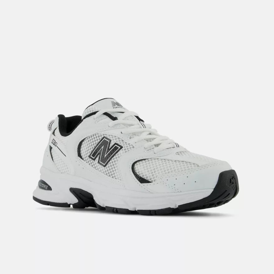 New Balance-530 'White Black' Mujer