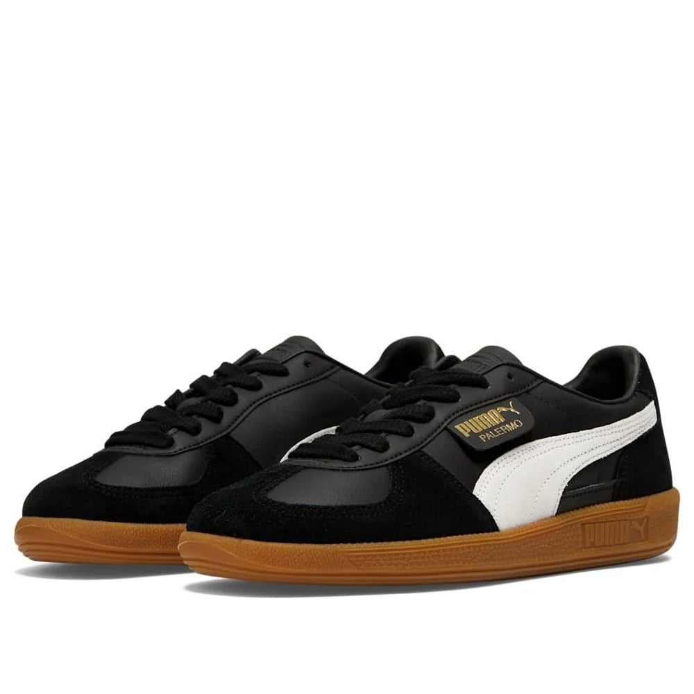 PUMA Palermo Leather 'Black Feather Grey Gum'