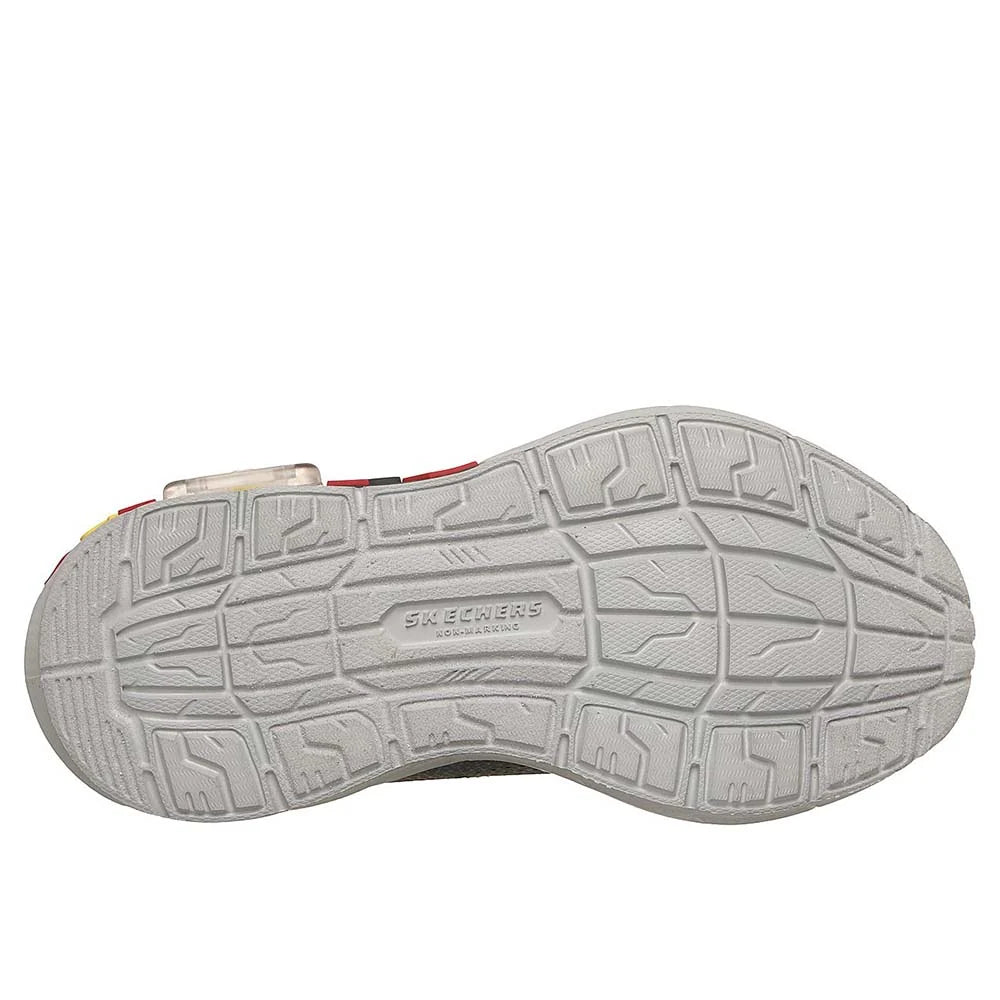 Zapatos Skechers Garage Red Charcoal Niño