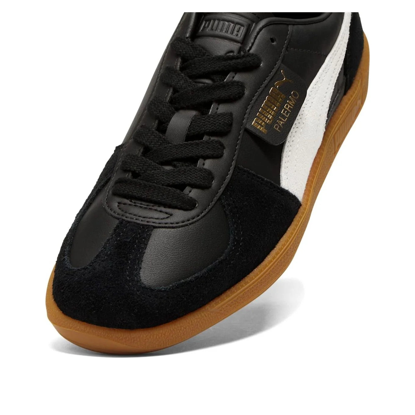 PUMA Palermo Leather 'Black Feather Grey Gum'