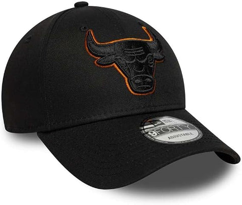 GORRA Outline Chicago Bulls Black