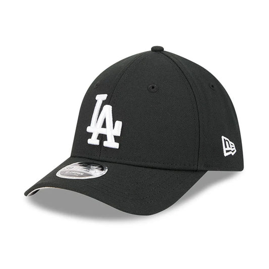 LA Dodgers MLB Black 39THIRTY M-Crown Stretch Fit Cap