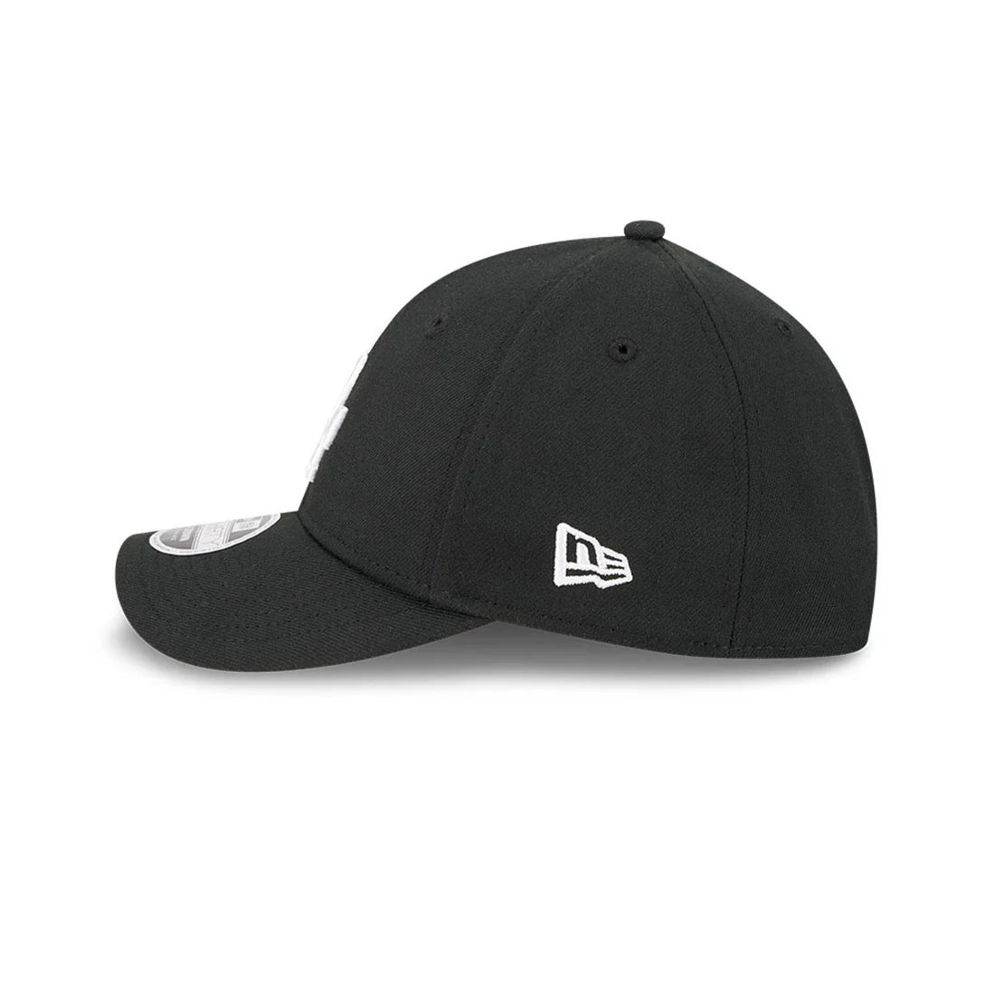 LA Dodgers MLB Black 39THIRTY M-Crown Stretch Fit Cap