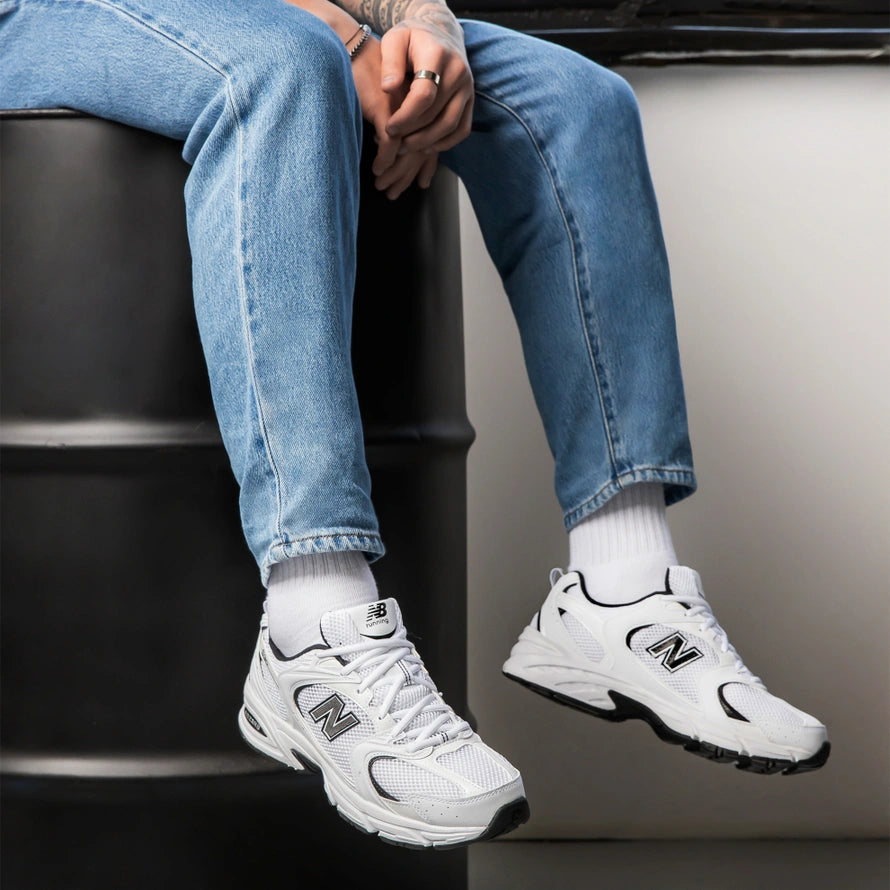 New Balance-530 'White Black' Hombre