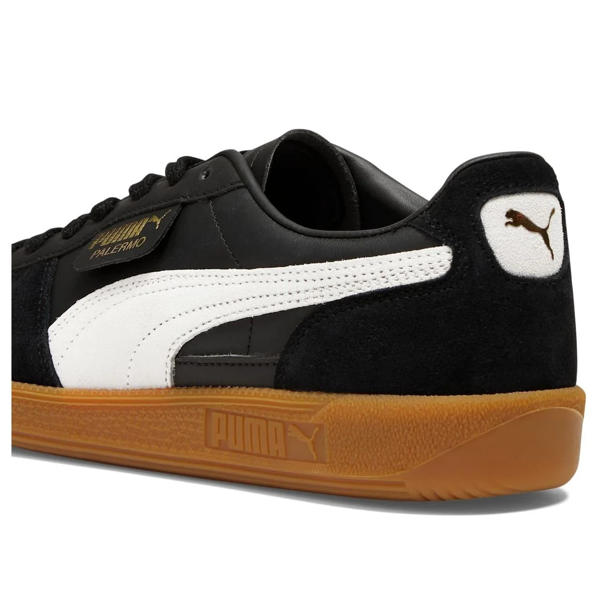 PUMA Palermo Leather 'Black Feather Grey Gum'