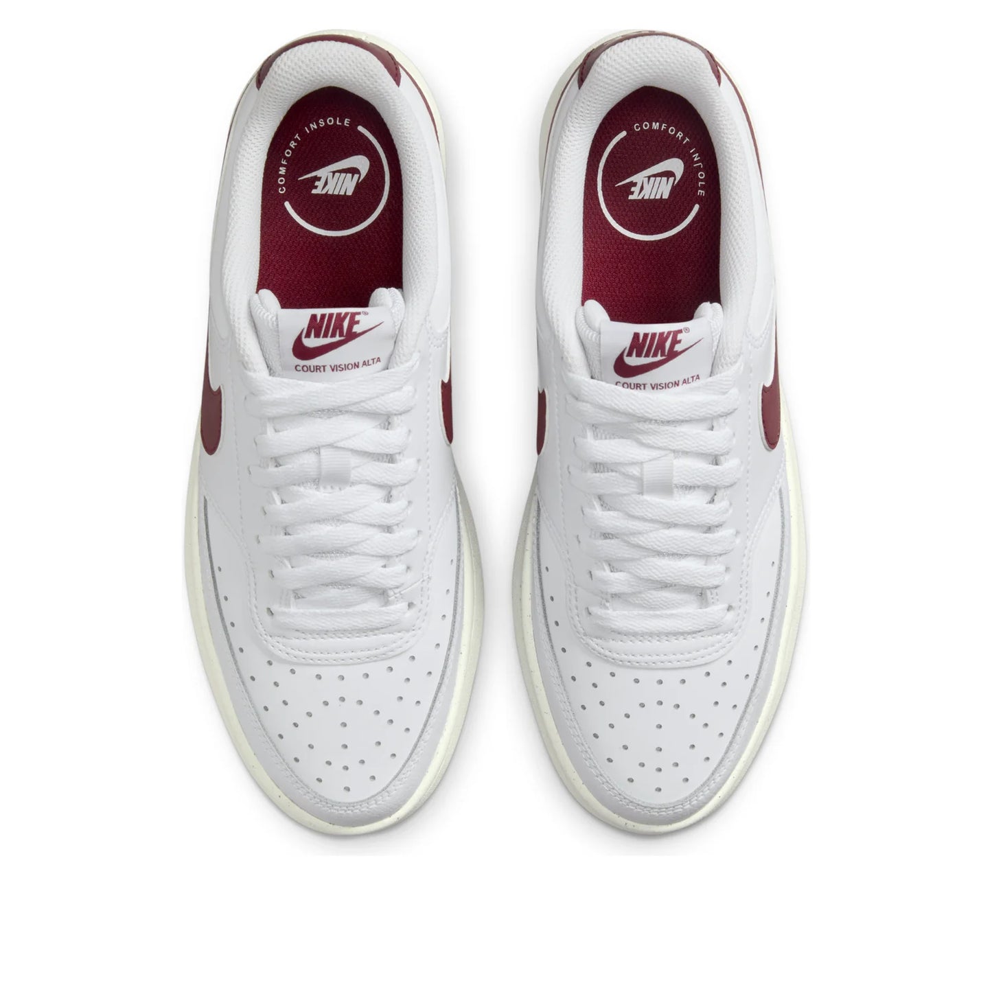 Nike Court Vision Alta 'White Team Red'