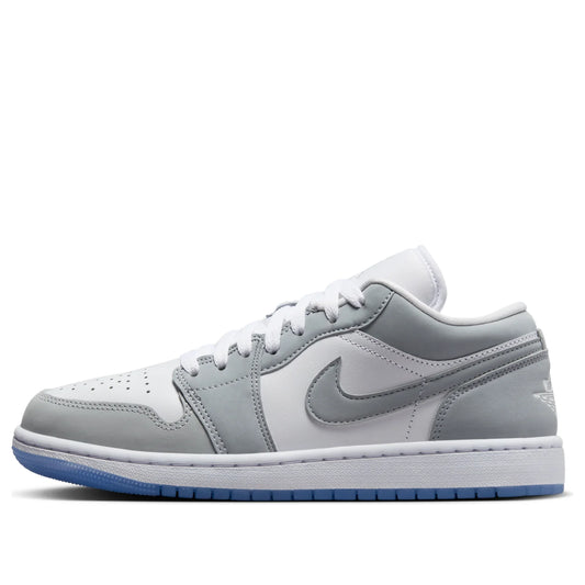 Air Jordan 1 Low 'White Wolf Grey' Mujer