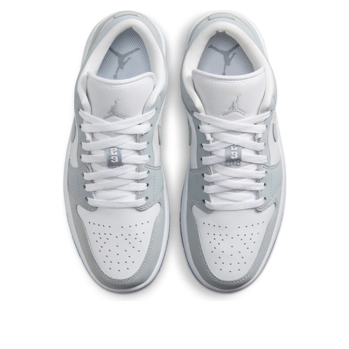 Air Jordan 1 Low 'White Wolf Grey' Mujer