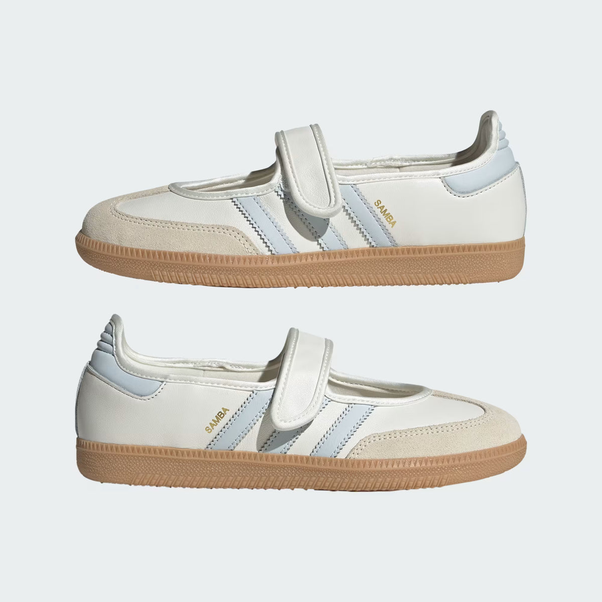 Adidas Samba Jane 'Cloud White Halo Blue Gum'