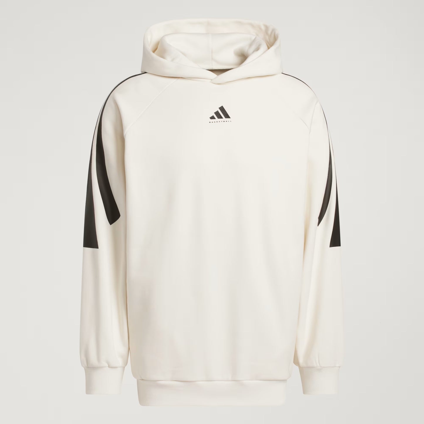adidas Basketball 3-Stripes Fleece Hoodie