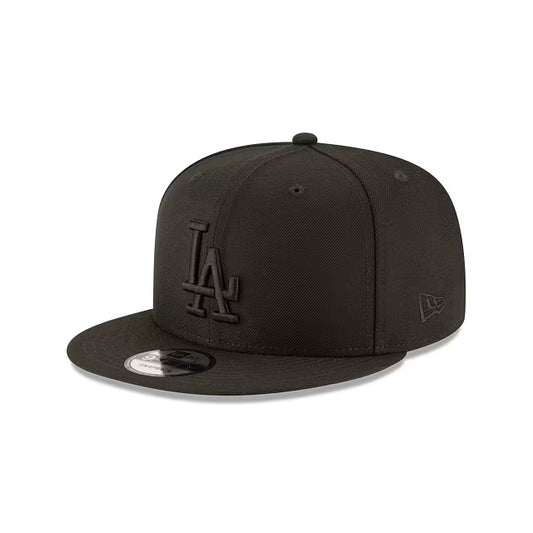 Los Angeles Dodgers MLB Black on Black 9FIFTY Snapback