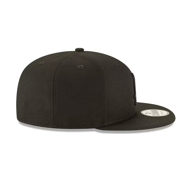 Los Angeles Dodgers MLB Black on Black 9FIFTY Snapback