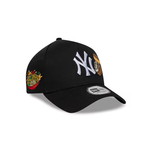 New York Yankees MLB Food Graphic 9FORTY A-Frame Snapback
