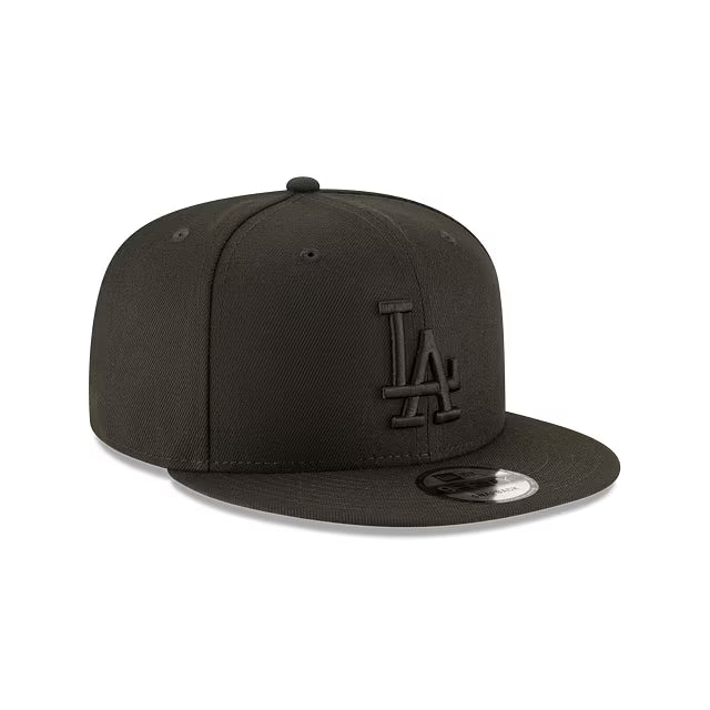 Los Angeles Dodgers MLB Black on Black 9FIFTY Snapback