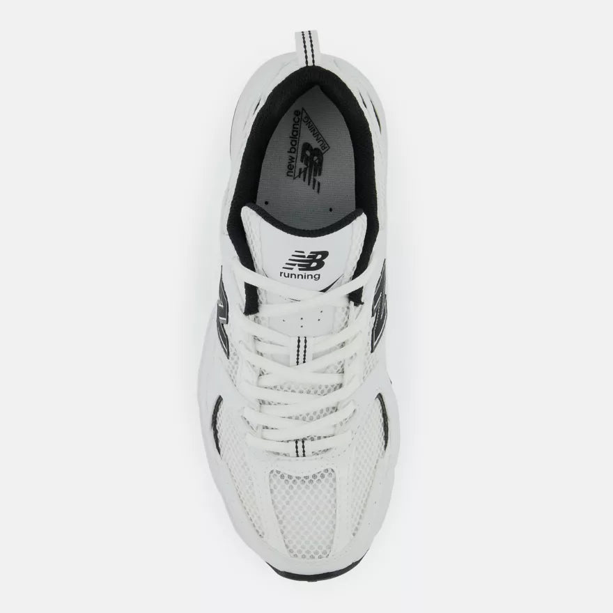 New Balance-530 'White Black' Mujer